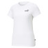 T-shirt Femme Puma Essentials Small Logo White