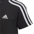 T-shirt adidas Essentials 3 Band Enfant Noir