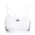 Brassiere de sport adidas Femme Essentials Aeroreact 3 Band White