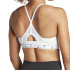 Brassiere de sport adidas Femme Essentials Aeroreact 3 Band White