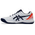 Chaussures de Tennis ASICS Gel-Dedicate 8 Homme Blanc/Bleu