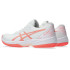 Chaussures de Tennis ASICS Gel-Game 9 Clay/Oc Femme White/Coral
