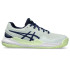 Chaussures de Tennis ASICS Gel-Resolution 9 Gs Clay Enfant Mint/Blue