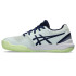 Chaussures de Tennis ASICS Gel-Resolution 9 Gs Clay Enfant Mint/Blue