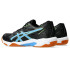 Chaussures de Volley-ball ASICS Gel-Rocket 11 Homme Noir/Bleu