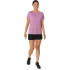 T-shirt de Running ASICS Core Ss Top Femme Purple