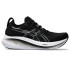 Chaussures de Running ASICS Gel-Nimbus 26 Femme Noir/Gris