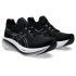 Chaussures de Running ASICS Gel-Nimbus 26 Femme Noir/Gris