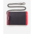Portefeuille Rip Curl Chaîne de diamants Homme Rouge/Noir