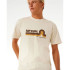 T-shirt Rip Curl Surf Revival Mumma Homme Vintage White