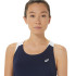 T-shirt par Tennis ASICS Court Femme Bleu marine