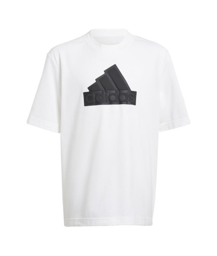 T-shirt adidas Future Icons Logo Enfant Blanc