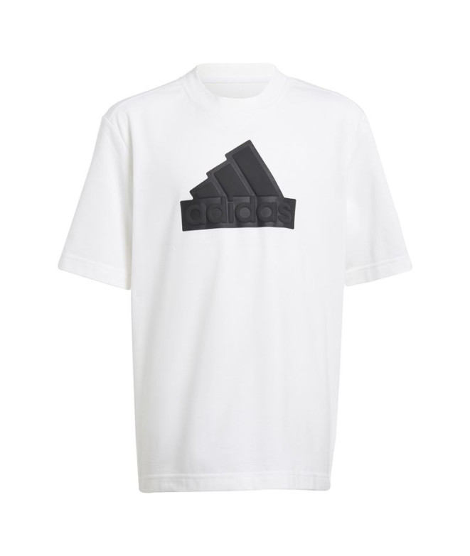 T-shirt adidas Future Icons Logo Enfant Blanc