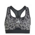 Brassiere de sport adidas Powerreact Fille Gris