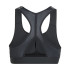 Brassiere de sport adidas Powerreact Fille Gris