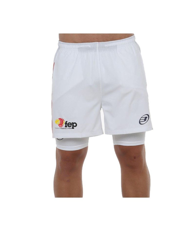 Pantalons Bullpadel Elato Homme Blanc