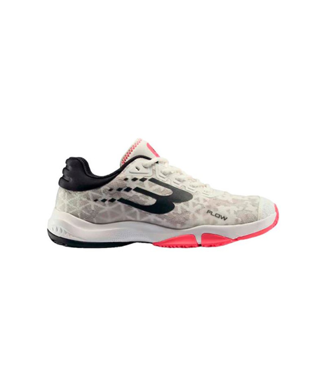 Chaussures Bullpadel Flow 24V Blanc/Carb Femme