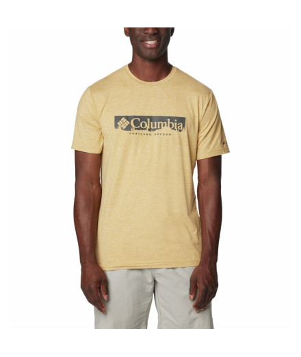 T-shirt by Trail Columbia Kwick Hike™ Graphic Homme Yellow