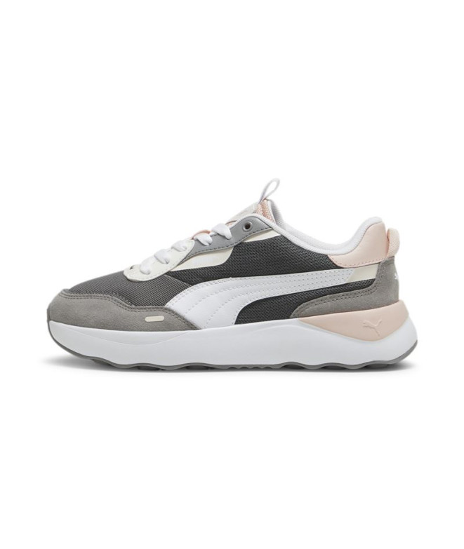 Chaussures Puma Runtamed Platform Blanc Rose Femme