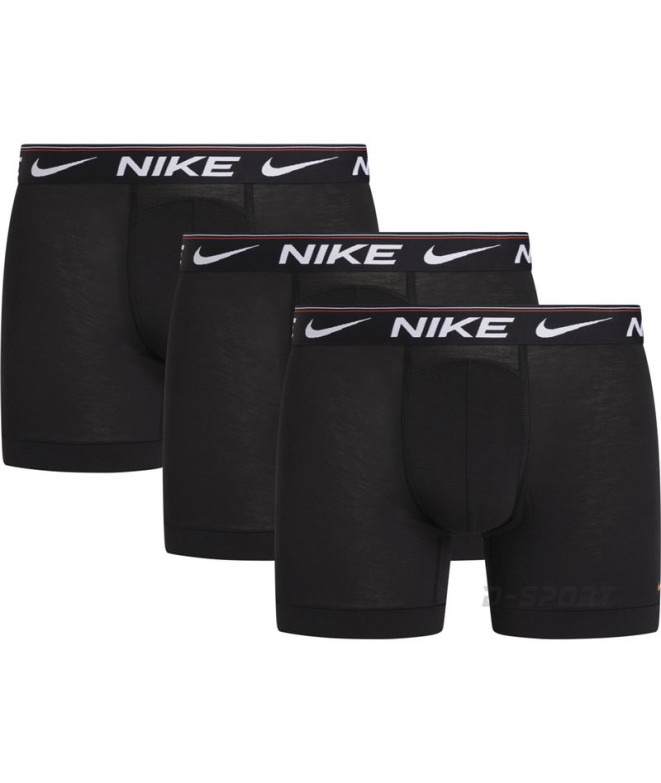 Slip Nike Homme Coffre 3Pk Noir