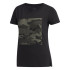 T-shirt adidas Boîte Como Graphic Femme Noir