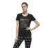 T-shirt adidas Boîte Como Graphic Femme Noir