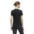 T-shirt adidas Boîte Como Graphic Femme Noir