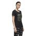 T-shirt adidas Boîte Como Graphic Femme Noir
