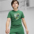 T-shirt Puma Graphics Year Green Enfant