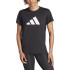 T-shirt de Fitness adidas Essentials Tr-Es Logo Femme Noir