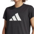 T-shirt de Fitness adidas Essentials Tr-Es Logo Femme Noir