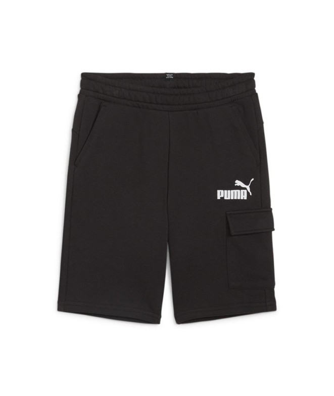Pantalons Puma ESS Cargo Black Enfant