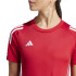 T-shirt à partir de Football adidas Tiro24 Femme Rouge