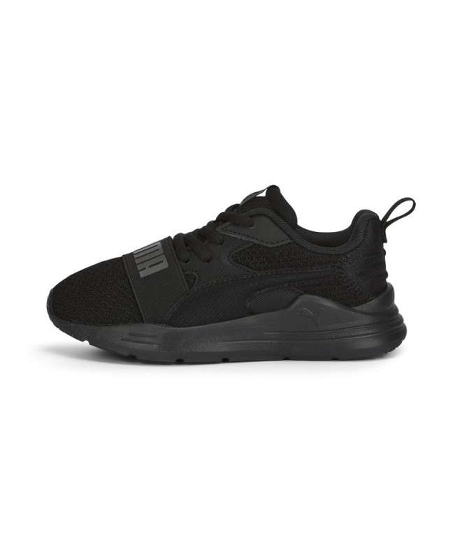 Chaussures de Puma Wired Run Pure Enfant Noir