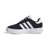 Chaussures adidas Court Plateforme en daim Femme Noir