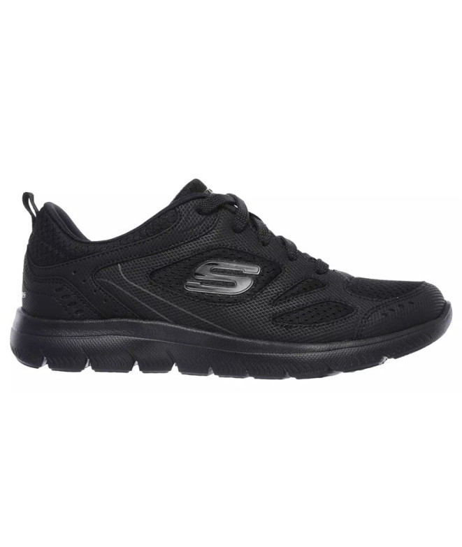 Chaussures Skechers Summits-Suited Femme Cuir...