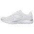 Chaussures Skechers Summits-Suited Femme Blanc / Mesh/ Silver Trim