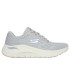 Chaussures Skechers Arch Fit 2.0 - Big L Femme Gris clair Pervenche & Corail