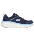 Chaussures Skechers D'Lux Walker 2.0-Dai Femme Rose marine et bordures bleues