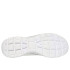 Chaussures Skechers Summits-Artistry Chi Femme Maille blanche/bordure argentée et grise