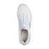 Chaussures Skechers Summits-Artistry Chi Femme Maille blanche/bordure argentée et grise