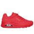 ChaussuresSkechers Uno - Stand On Air Femme Rouge Durabuck/ Mesh