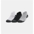 Chaussettes Fitness Under Armour by Performance Tech 3Pk Low Grey