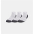 Chaussettes Fitness Under Armour by Performance Tech 3Pk Low White