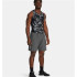 Pantalons Fitness Under Armour Homme du mot-symbole tissé gris