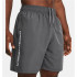 Pantalons Fitness Under Armour Homme du mot-symbole tissé gris