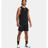 Pantalons Basket-ball Under Armour Baseline Homme de Noir