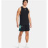 Pantalons Basket-ball Under Armour Baseline Homme de Noir