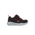 Chaussures Skechers Nitro Sprint-Rowzer Enfant Noir Textile/ Synthétique/ Bordure rouge