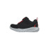 Chaussures Skechers Nitro Sprint-Rowzer Enfant Noir Textile/ Synthétique/ Bordure rouge